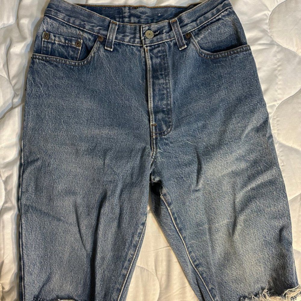 Levi’s Bermuda Cutoffs Size 11 Vtg Jeans 80s Women’s